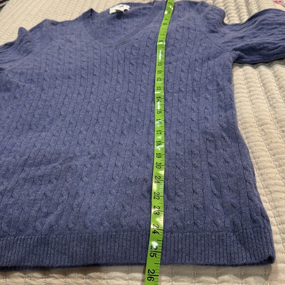 Charter Club 2 Ply 100% Cashmere sweater - Picture 9 of 9